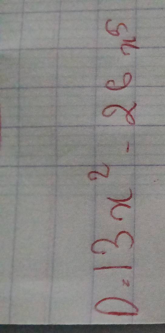 D=13x^2-26x^5