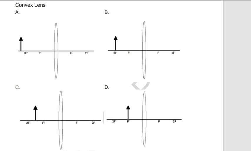 Convex Lens
A.
B.