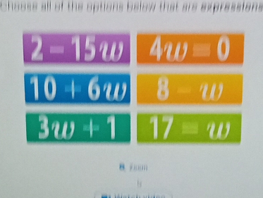 Chaese all of the options below that ars expressions
8  2000/8 