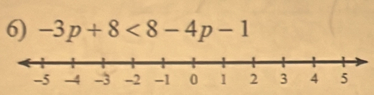 -3p+8<8-4p-1</tex>