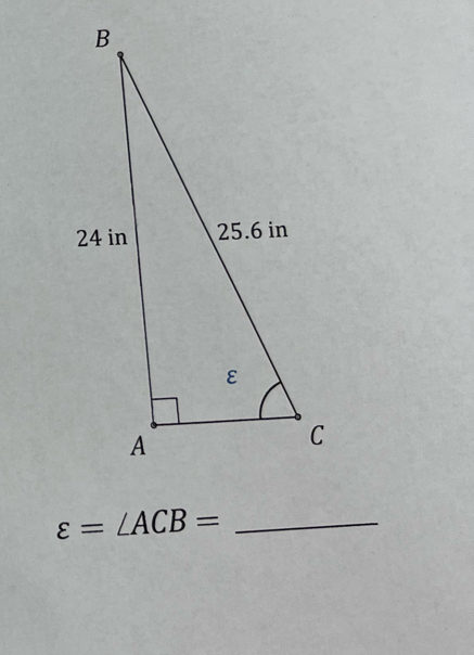 varepsilon =∠ ACB= _