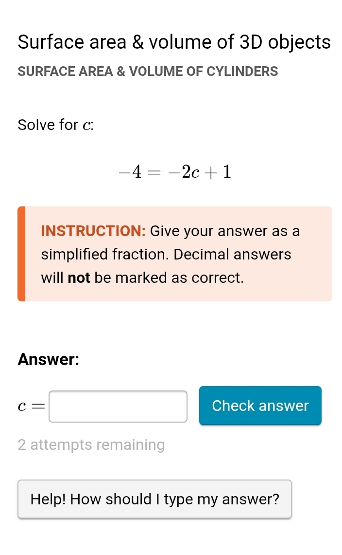 Gelöst:Surface area & volume of 3D objects SURFACE AREA & VOLUME OF ...