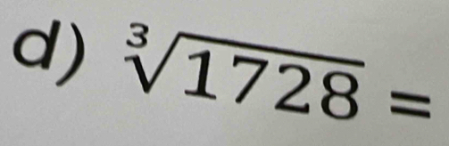 sqrt[3](1728)=