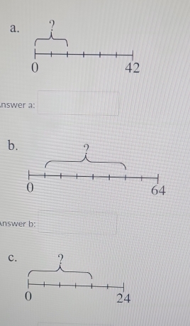 a
nswer a: □
b
nswer b:
c