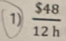  $48/12h 