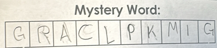 Mystery Word: