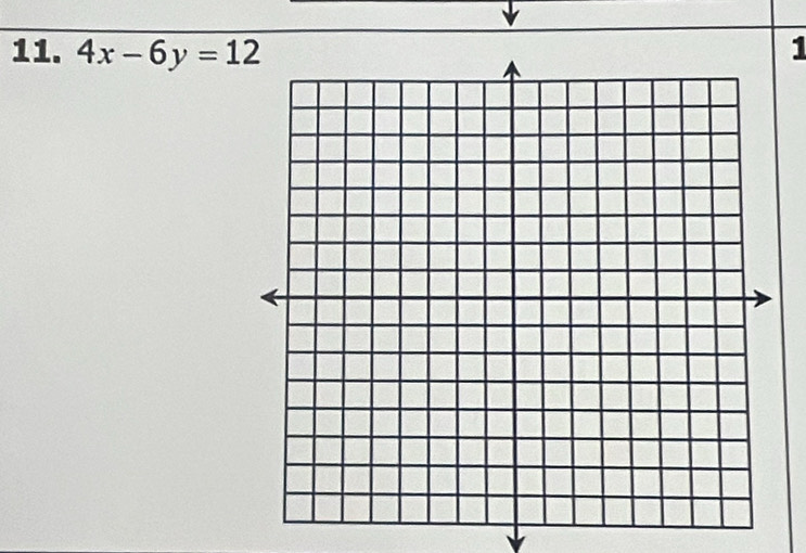 4x-6y=12 1