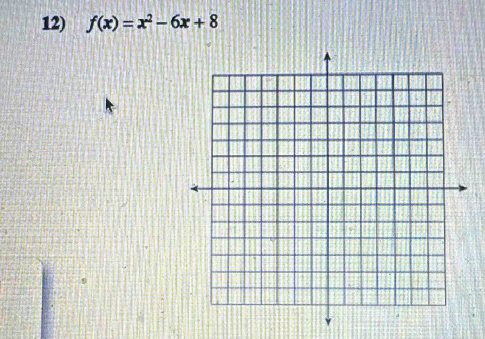 f(x)=x^2-6x+8