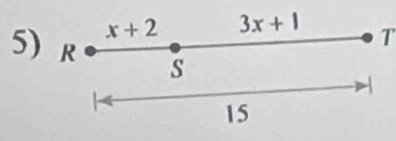 x+ 3x+1 T 
5) R s
15