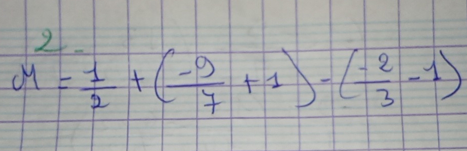 y^2= 1/2 +( (-9)/7 +1)-( (-2)/3 -1)