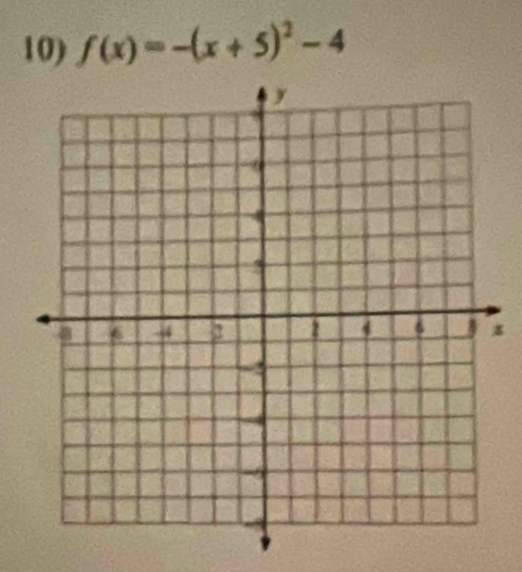 f(x)=-(x+5)^2-4
x