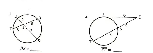 2
overline DS= _ 
_ overline ET=