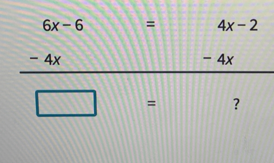 =

overline  4x
=
？