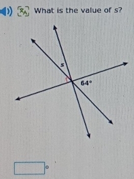 What is the value of s?
frac 
frac □ □ 