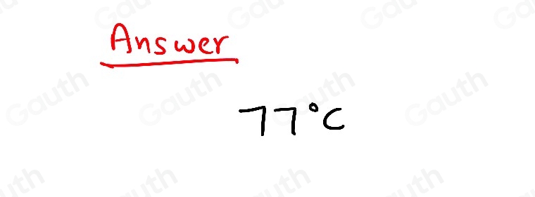 Solved: Menna is traveling in a country that messures its temperature ...