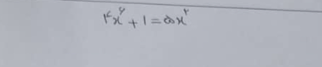 kx^4+1=200x^4