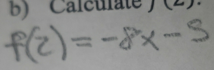 ' Calculate ) (2)