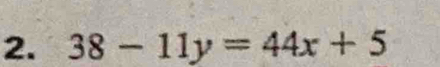 38-11y=44x+5