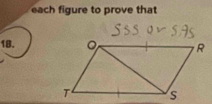 each figure to prove that 
18.