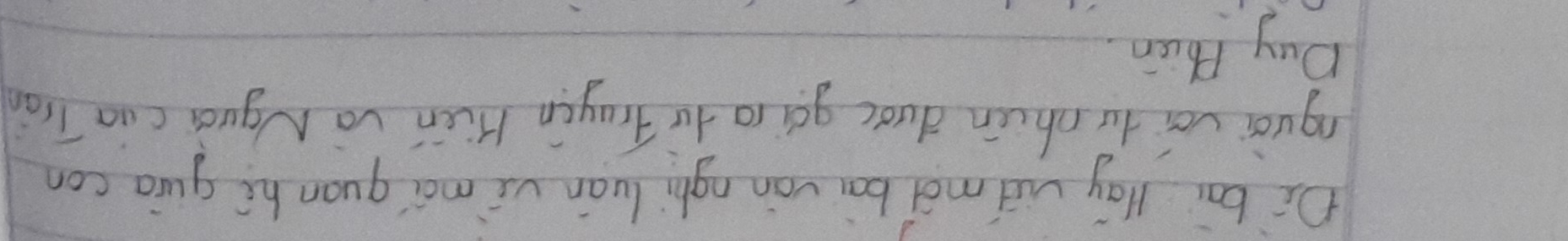 Di bai lay vui mài bāi ván nghi luán vimà quan hú guio con 
nguòi vá tu nhun duc gàiio fo frugán Hun và Nguǒ càn Tiàn 
Duy Phicn.