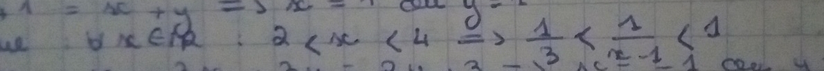 1=x+y=1x=
y-1
ue forall x∈ R:2 <1</tex>