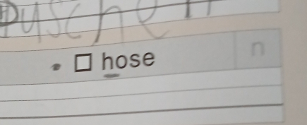 hose