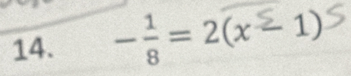 -g= 2(x - 1)