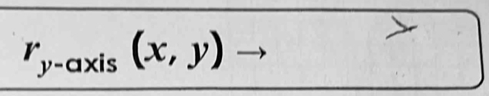 r_y-axis (x,y)
^circ 