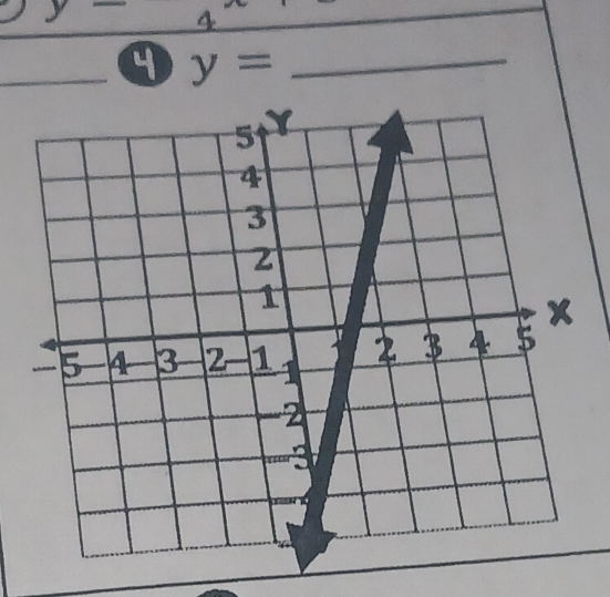 4 
_ 
9 y= _