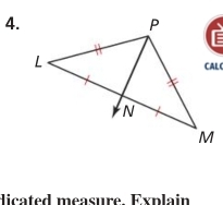 dicated measure. Explain