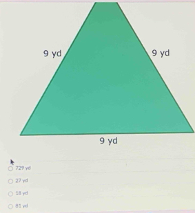 729 yd
27 yd
18 yd
81 yd