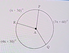 (3x+60)^circ 
(4x+30)^circ 