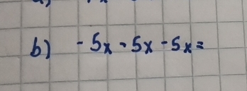 -5x-5x-5x=