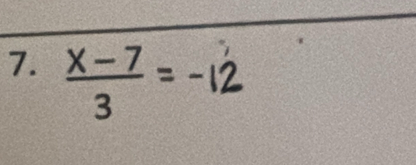 * ² = -12