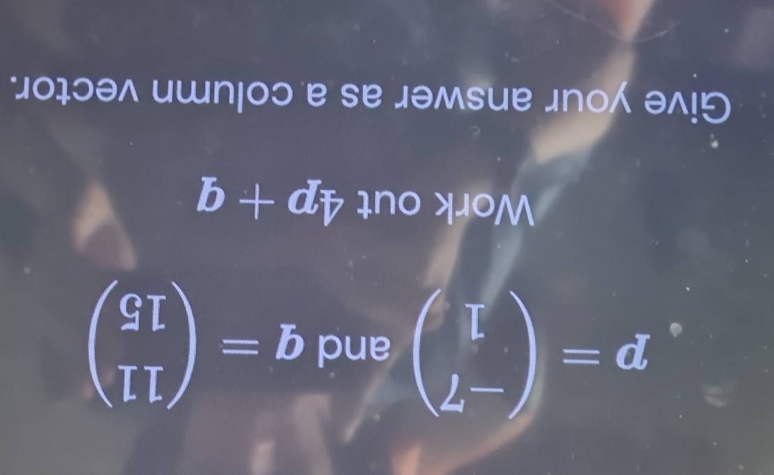 」о1ɔə^ ишп!оɔ е sе jəмsuе 』nо ə^!! 
5+ df ɪno xoM
beginpmatrix 9T IIendpmatrix =b pue 
=