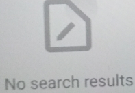 No search results