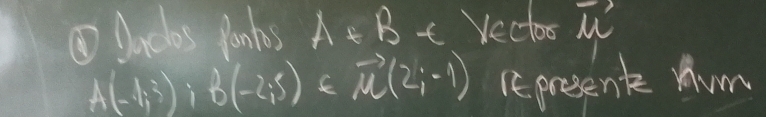 Quchlos Planks A∈ B-C Vector vector M
A(-1,3):5(-2,5)∈ vector M(2;-1) 1presenk Mum