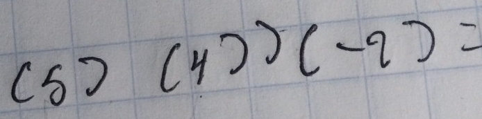 (4))(-q)=