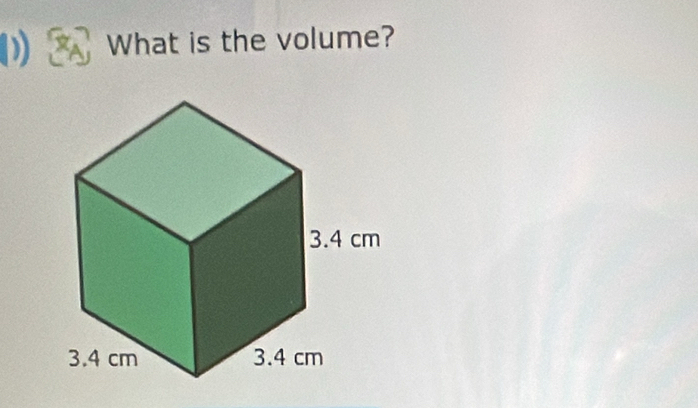 What is the volume?