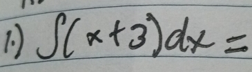 10 ∈t (x+3)dx=