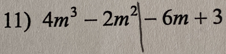 4m^3-2m^2|-6m+3