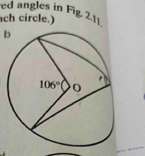 ed angles in Fig. 2.11.
ch circle.)
b