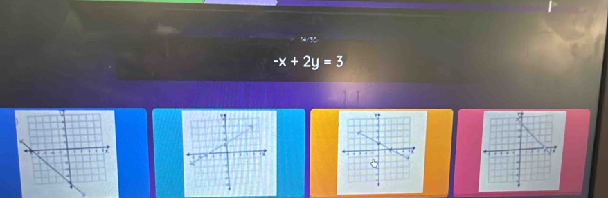 -x+2y=3