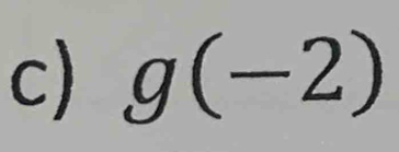 g(-2)