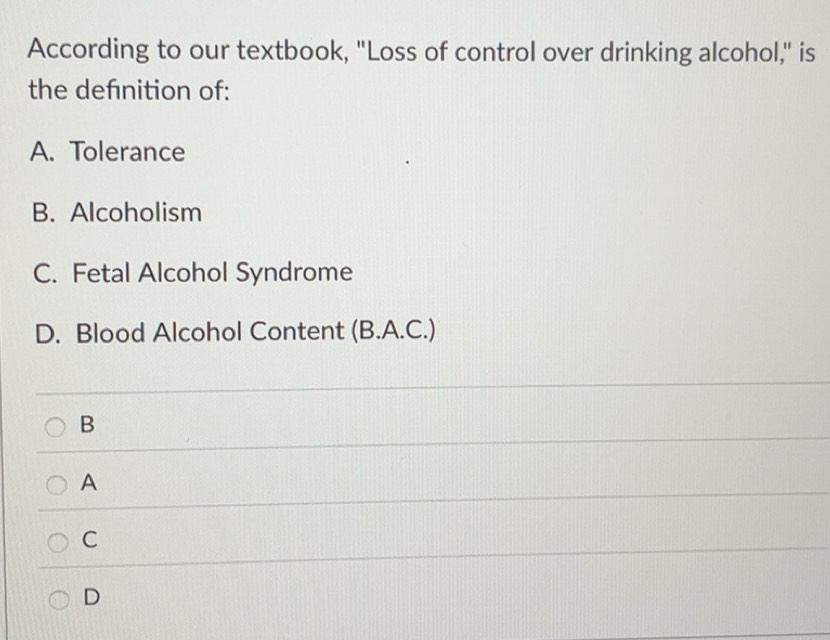 Solved: According to our textbook, 