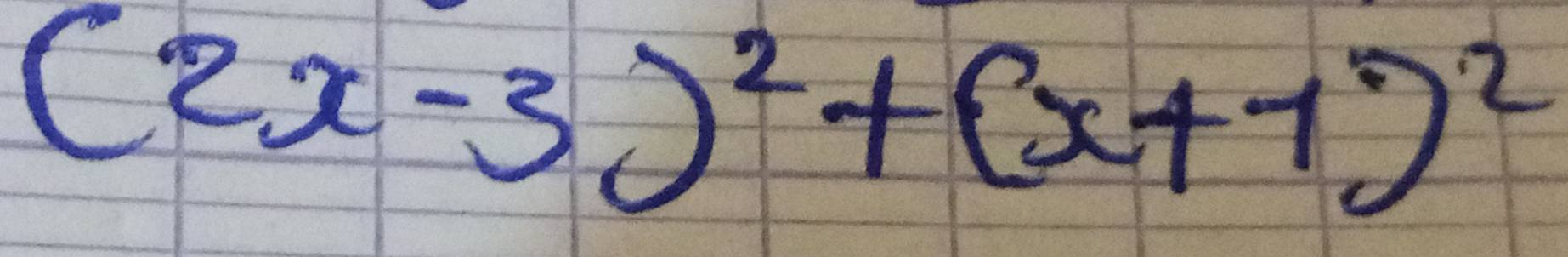 (2x-3)^2+(x+1)^2