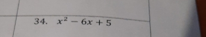 x^2-6x+5