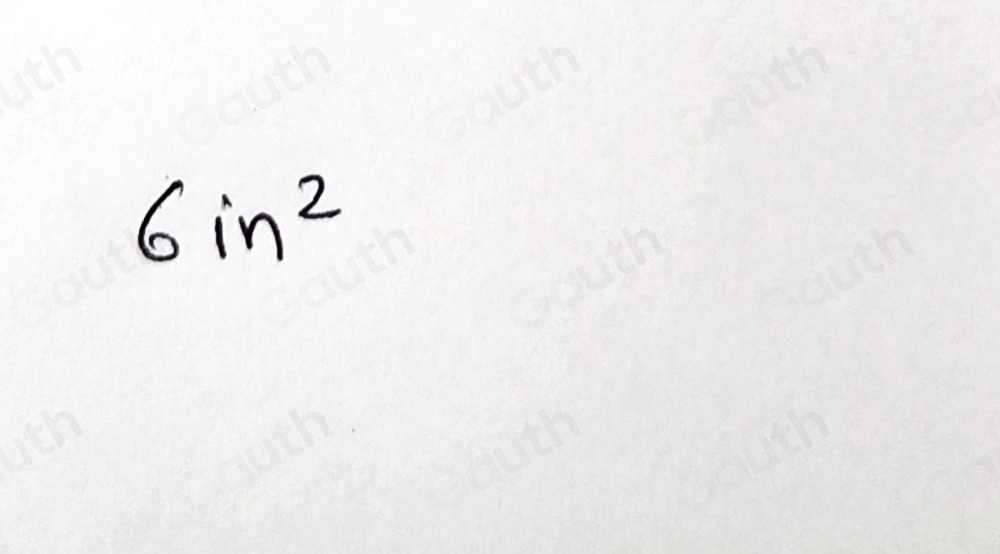 Solved: A rectangle has an area of 24 square inches. The rectangle is ...