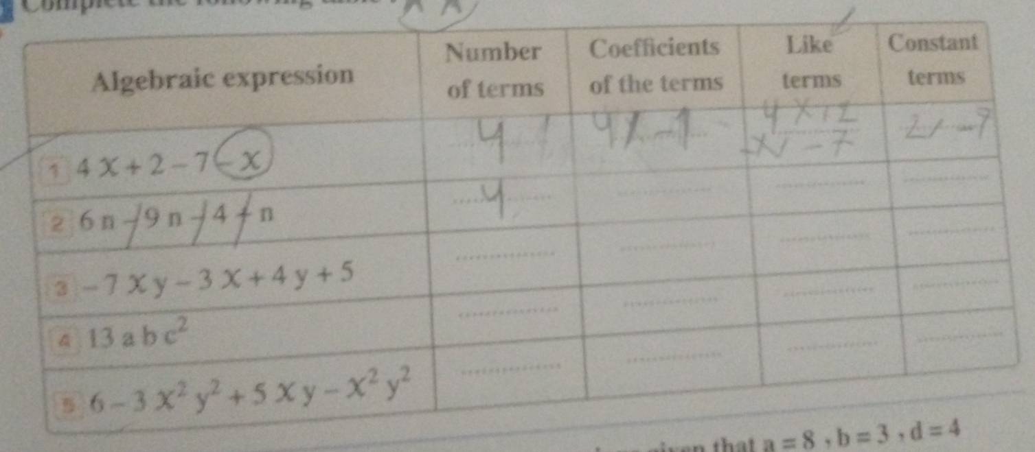 con
a=8,b=3,d=4