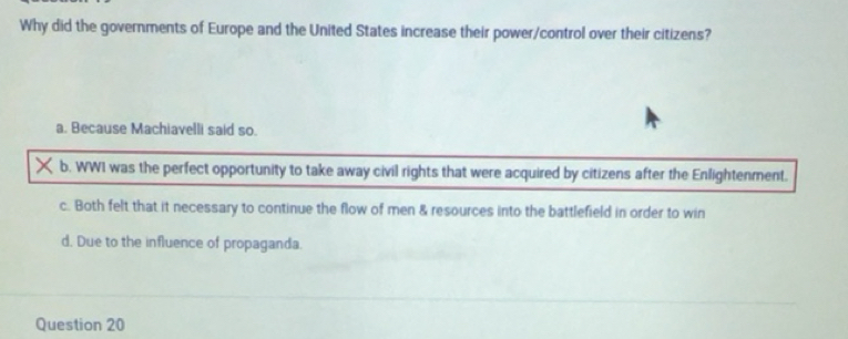Gelöst:Why did the governments of Europe and the United States increase ...